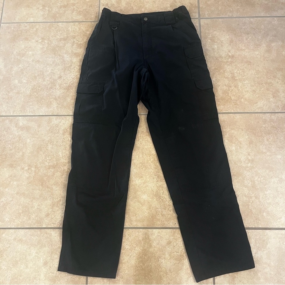 5.11 Tactical Pants 32x33 Black Taclite EMS Cargo Utility Ripstop Workwear